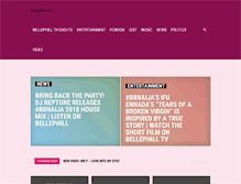 Tablet Screenshot of bellephill.com